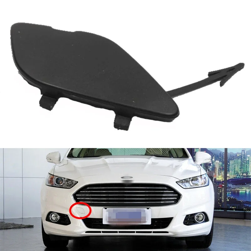

Для Ford Mondeo 2013 2014 2015, крючок переднего бампера автомобиля, буксировочная крышка, крышка прицепа