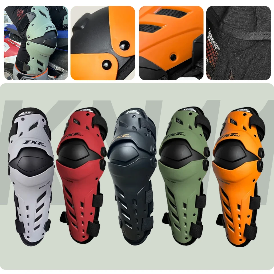 Motorcycle Knee pads activity anti-fall protection biking four seasons leg protection road cross-country motorcycle kneepad