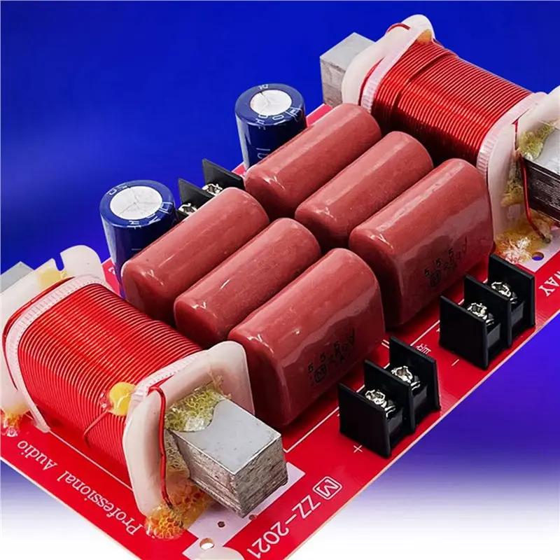 A31T 2X 800W Audio Frequency Divider Crossover Subwoofer Dual Voice Coil Speaker Single Channel Double for Bass 490Hz
