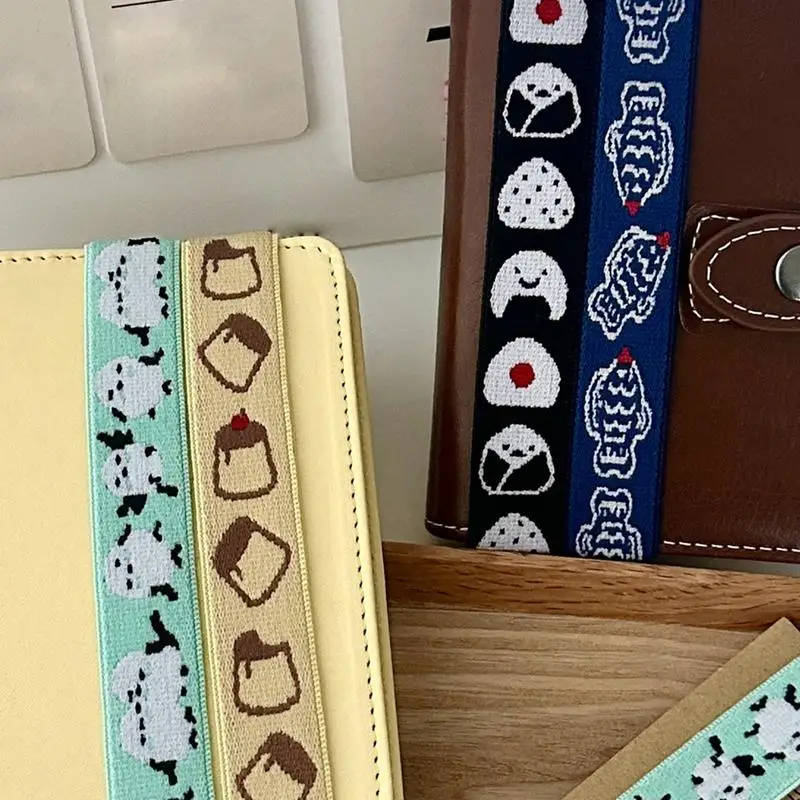 Elastic Band For Diary Cute Notebook Elastic Band Planner Packing Tool Wrapping Accessories For Collection Book