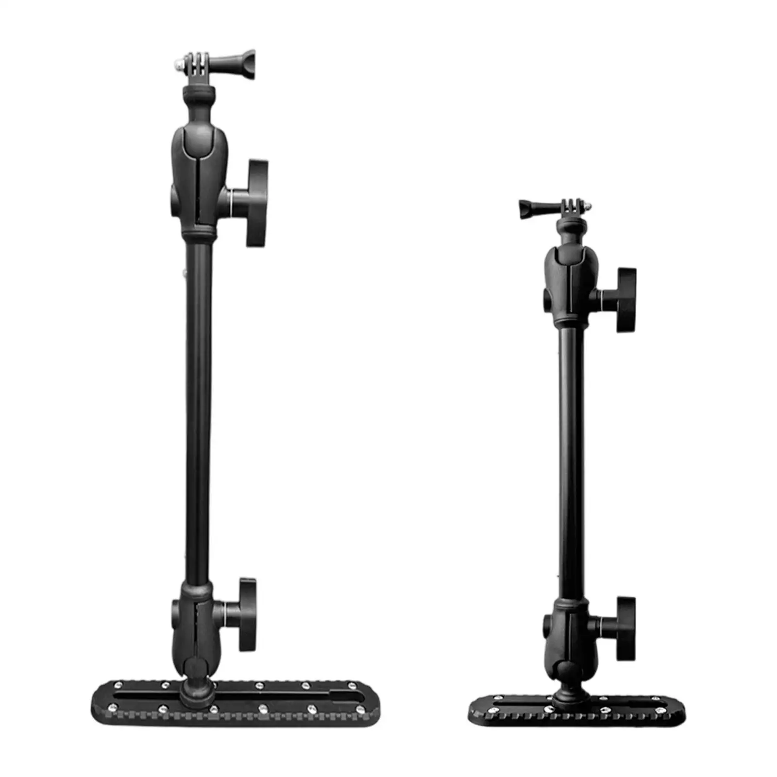 

Kayak Camera Mount Aluminum Pole Kayak Accessory Easy to Install Stable Support Mounting Bracket for Canoes Surfing Rafting