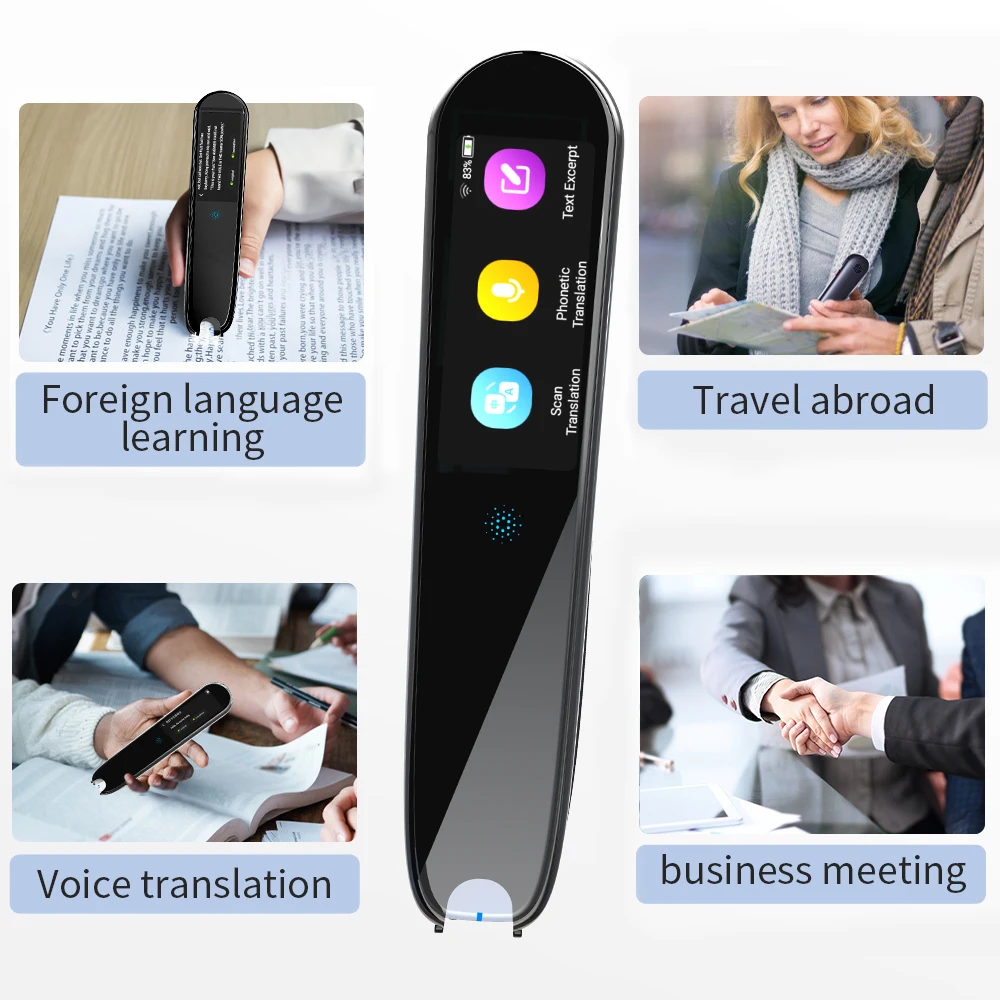 Scan Reader Translation Pen 112 Languages Translator  Reading Pen  Smart Voice Translation E-Dictionary Language Learning