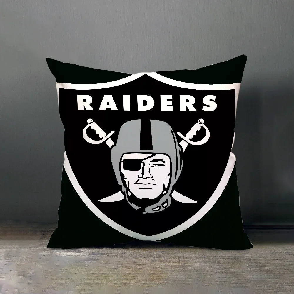 Las VegaS RaiderS Leon S Kennedy Back to School Anime Maccabi Haifa Pillowcase Cushion Cover 40x40cm Therian Decorative Cushions