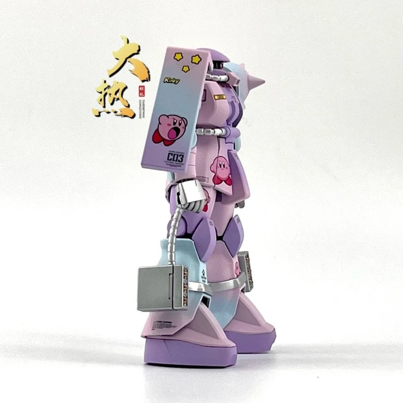 

Hot-selling Bandai MG Macaron Zaku Gundam assembly model, authentic Bandai Gundam figure