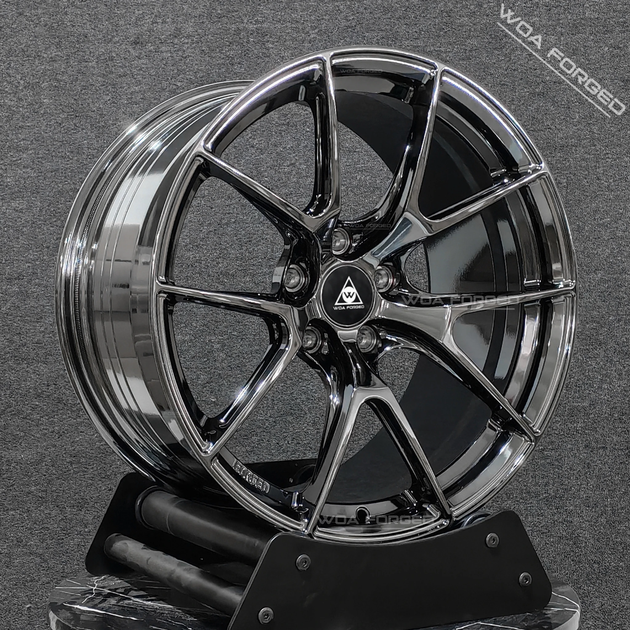 VS5RS Black Electroplating Forged 19 20 21 Inches 5 Spokes Y Shaped Lightweight Performance Custom Style 5x112 5x120 for F30 M2