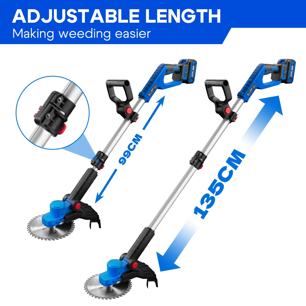 Tagliaerba elettrico senza spazzole ricaricabile 20V personalizzato in fabbrica Nuovo tosaerba di livello industriale fai-da-te