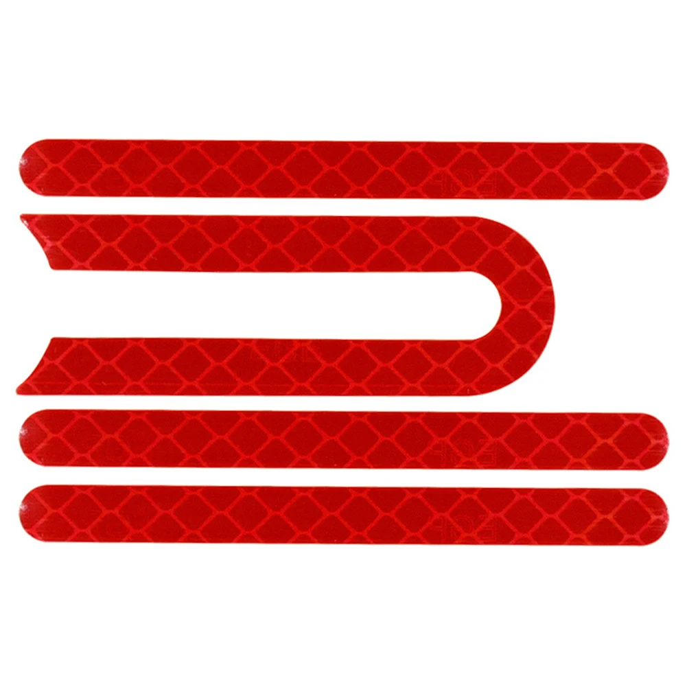 

Светоотражающие наклейки высокого качества, электрический скутер, ширина 0,6 см, 1 комплект аксессуаров, ПВХ, красный/синий/черный/зеленый/серебристый