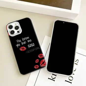 Pouzdro na telefon Gossip Girl FUNDA pro iPhone 16 15 14 13 12 11 Plus Pro Max Mini s velkým otvorem, fólie na telefon a kryty 8 nejlepší prodej Případ Drbny - №6