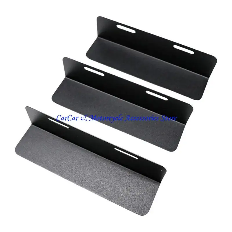 

Набор из 3 частей багажника автомобиля с армированной лентой, модифицируемый противоскользящий планировщик грузов для седана,