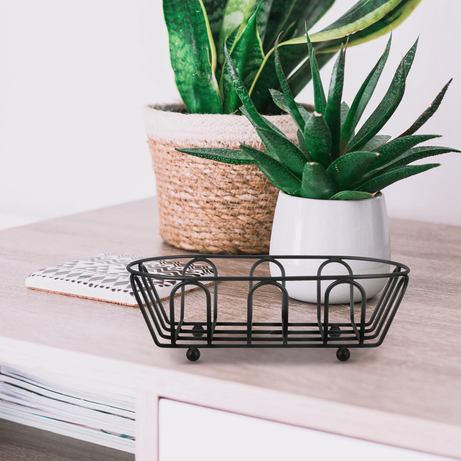 

Stainless Steel Snack Basket Large Capacity Food Container Fruit Basket Household Kitchen Item Storage Solution Modern