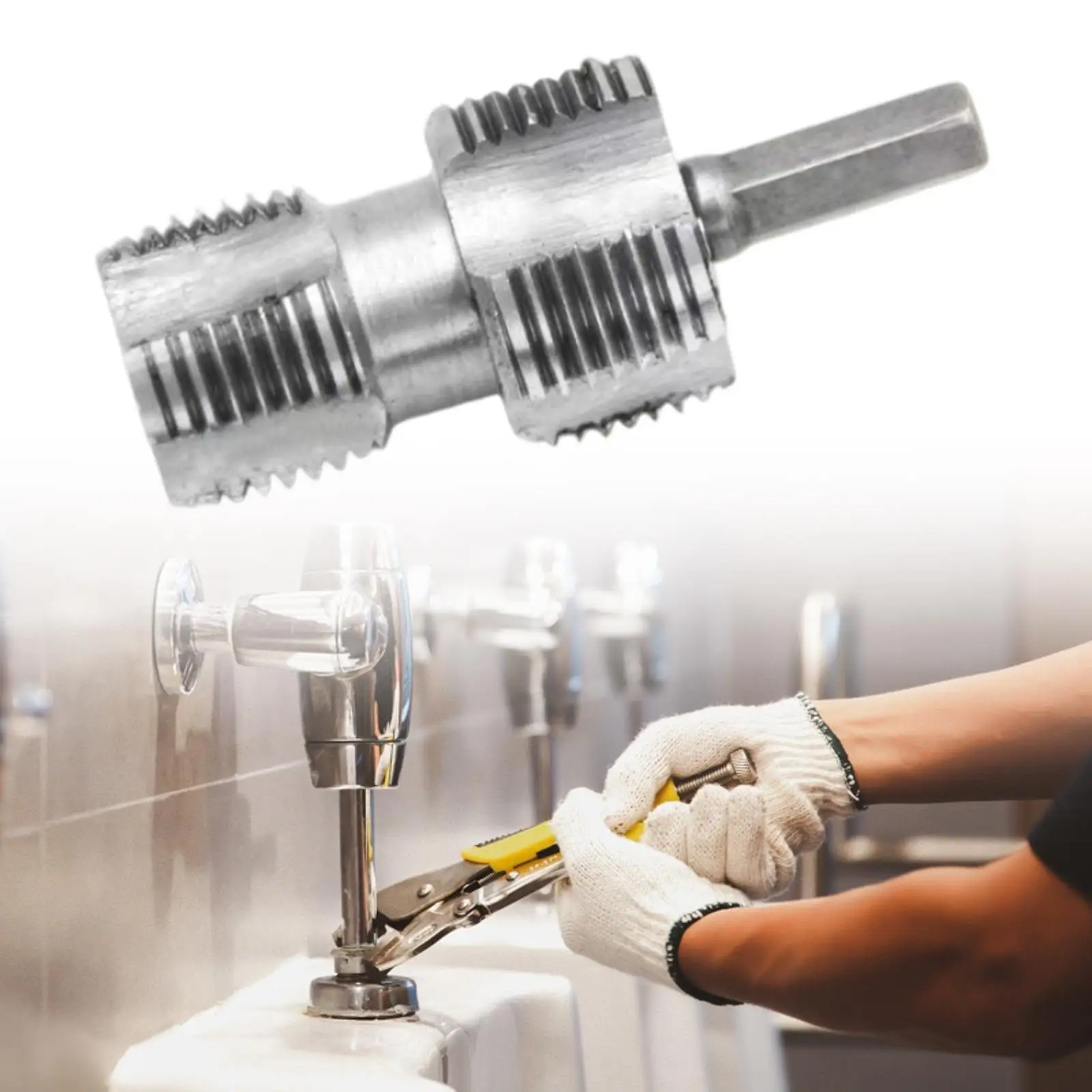 Ppr Pipe Threader for Electric Drill Internal Thread Opener, Home Use Supplies