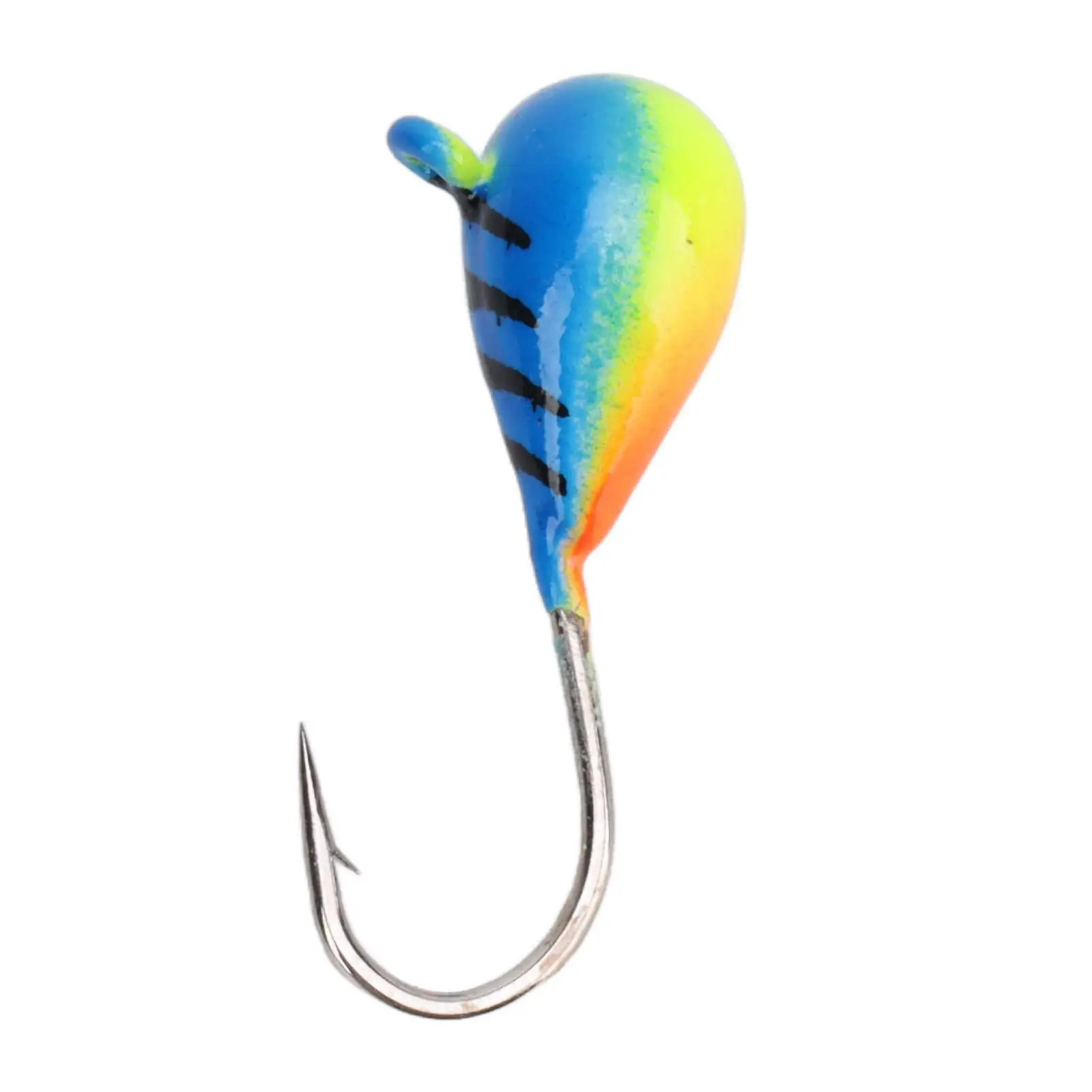 Vibrant  Fishing Lures & Jigs for bluegills - High-Visibility Bright Paint