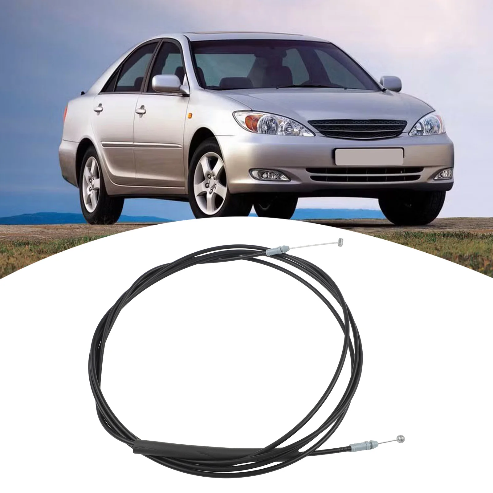 Car Rear Trunk Luggage Lock Release Cable  Compatible With For Toyota For Camry 2002-2006 64607-33070 Replacement Part