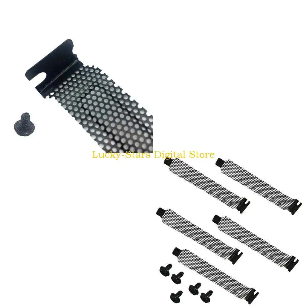 t3ee-5-шт-Крышка-слота-pci-Кронштейн-пылевого-фильтра-Расширение-Заглушка-Корпус-компьютера