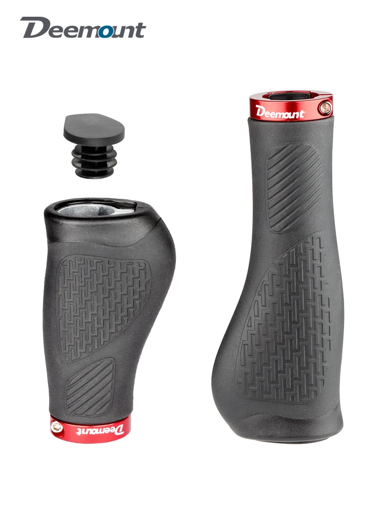 AliExpress DEEMOUNT Big Hand Grips MTB Handlebar End Folding Bicycle Long Short Swivel Bar Casings W/ Concealed Lock Ring TPE Streamlined Palm Rest