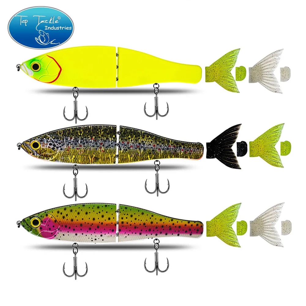 

Swimbait 280mm 200g 6 Combine 12 colors jointed fishing lure jointed bait slow sinking topwater Section bass