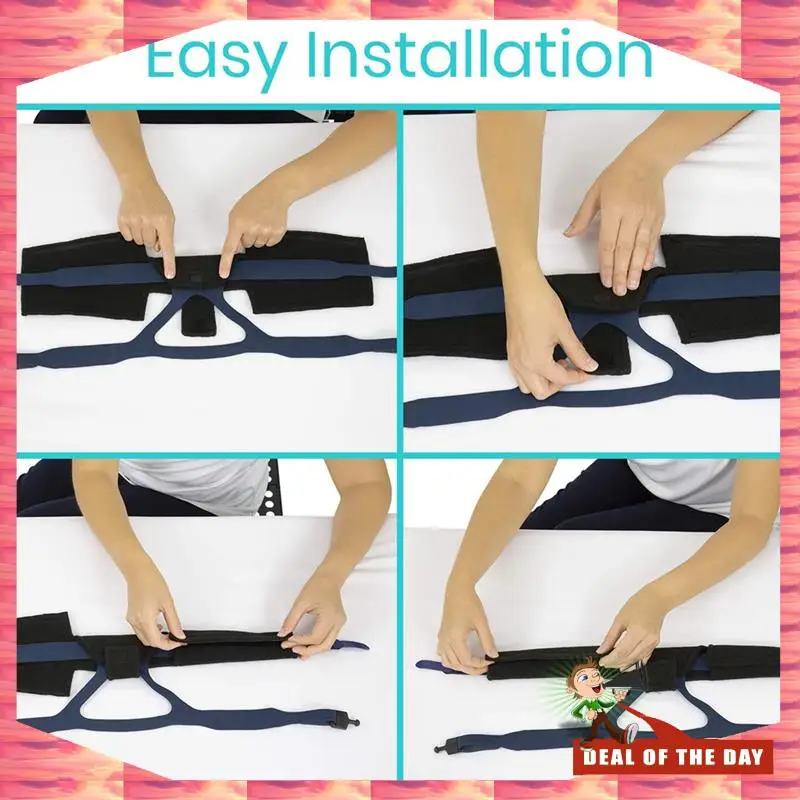 24-Hour Delivery 1Pcs CPAP Neck Pad - Mask Strap Padded Accessories - Fleece Comfort Cover For Full Face And Nasal Headgear -Sup