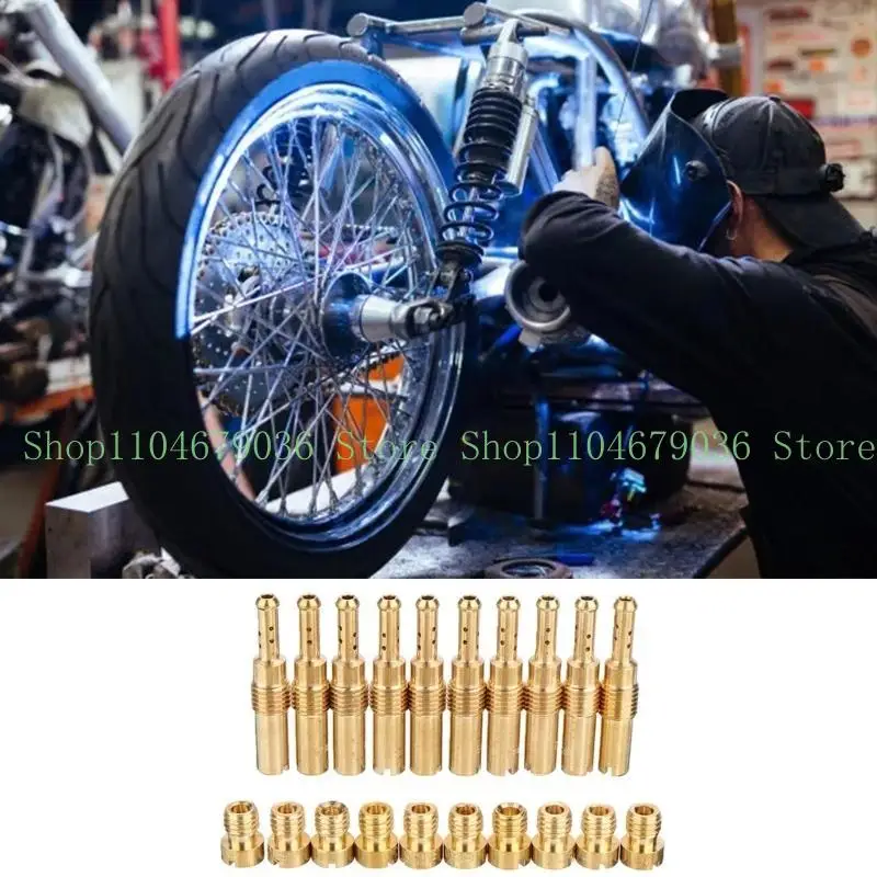 652F CARBURATOR PRINCIPAL JETO SLOT 10PCS JETS PRINCIPAIS E 10PCS SLOW JET