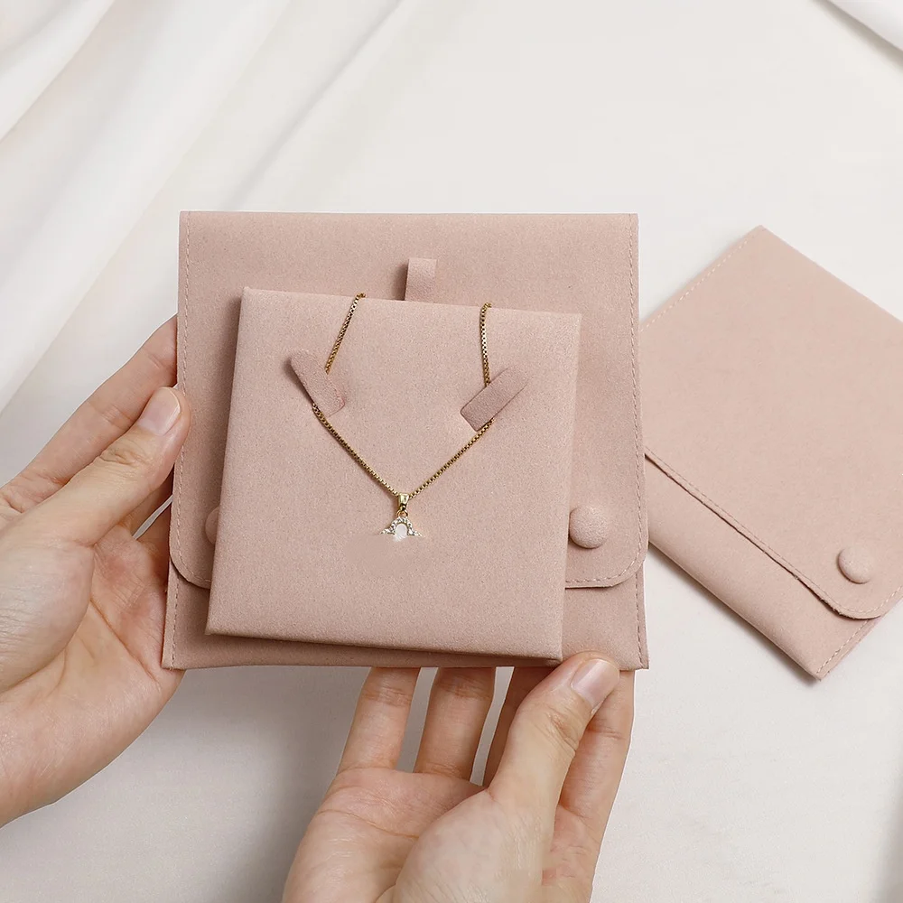 Velvet Jewelry Pouch Lightweight High End Jewelry Bag Jewelry Packaging Bag Portable Earrings Organizer For Home Handbag Wedding