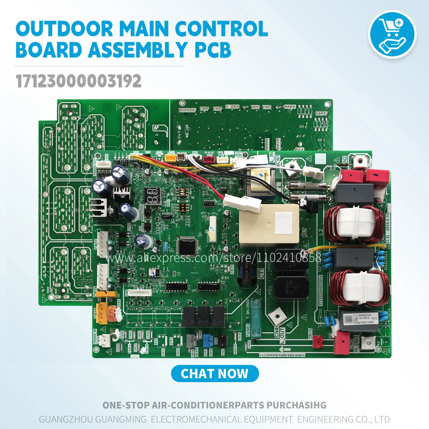 Conjunto de tablero de Control principal exterior pcb 17123000003192 para unidad Midea VRF MDV MOK-DXA-A [PRE-SENSER] piezas de aire acondicionado nuevo