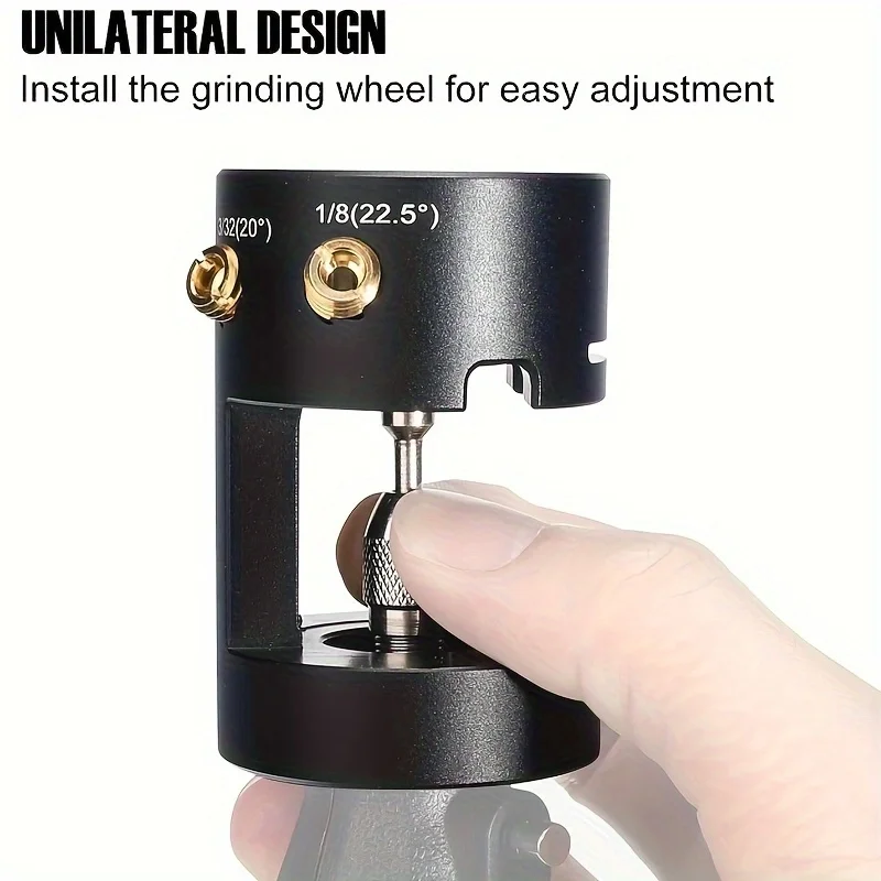 

Electrode Sharpener Grinder TIG Welding Tool Tungsten Electrode Sharpener Grinder Head With 4 Cut Off Slot MultiAngle & Offsets