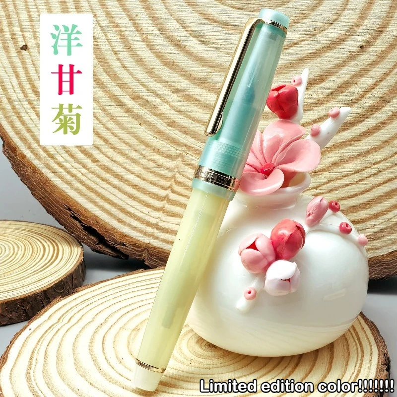 Limited Edition! JINHAO 82 Fountain Pen EF/F/M/Bent Nib Customized Mixed Macaron Color Acrylic Stationery School Office Supplies