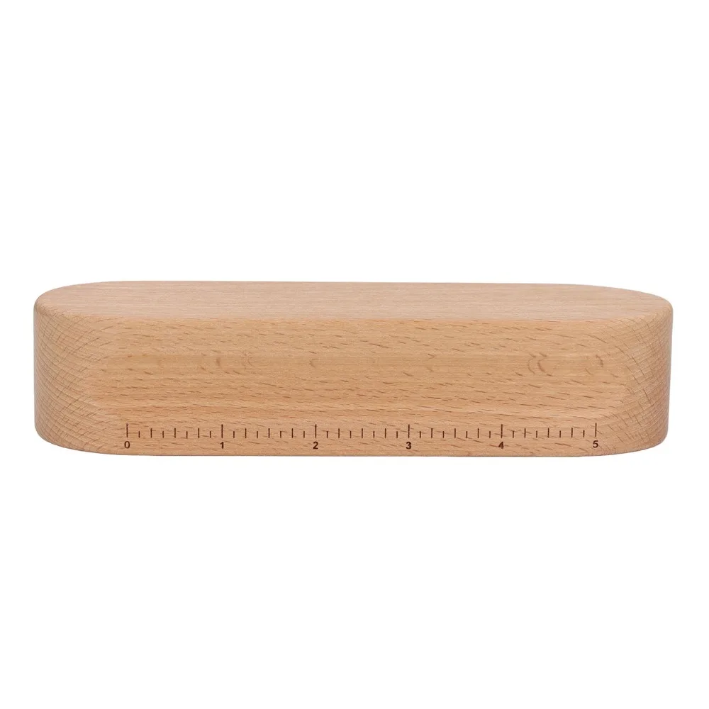 Durable Wood Beech Tailors Clapper 7 Inch Smoothed Sanded Ironing Block Sewing Tool For Ironing