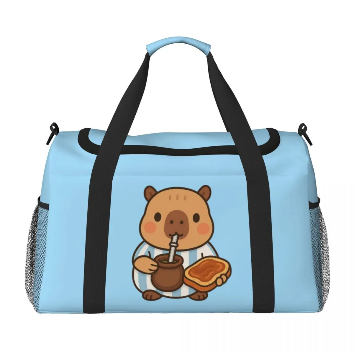 

Cute Capibala Large Hand bags,Short Trip Business Trip Carry bag,Women Sport Duffle Bag Travel Handbag