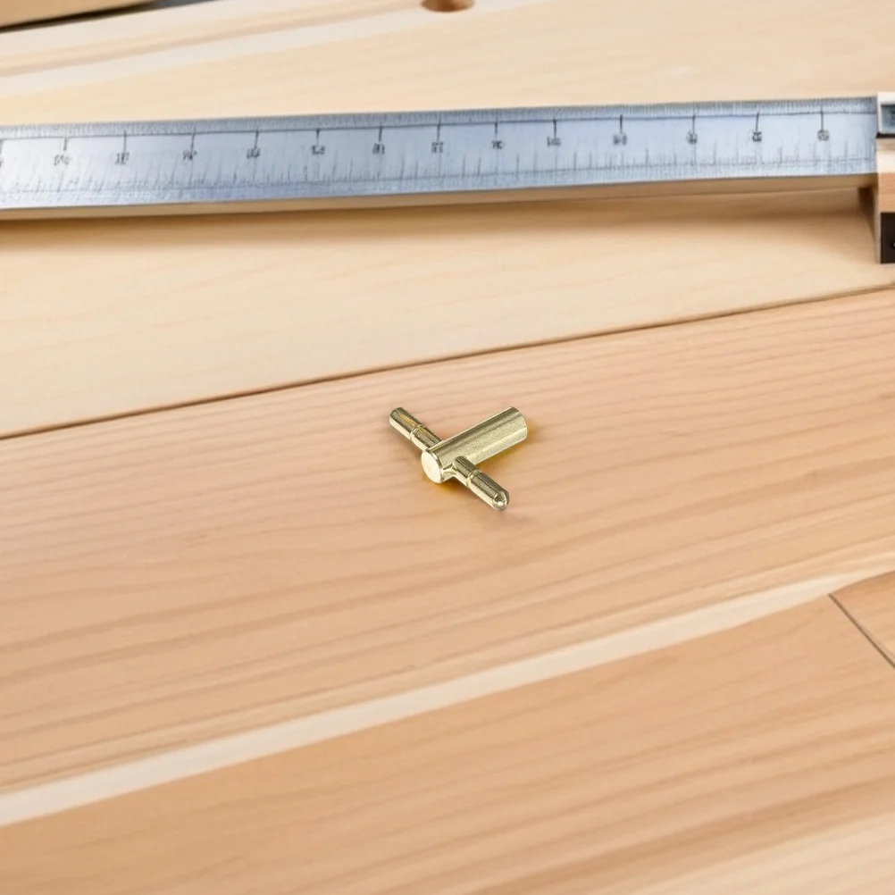 

6Pcs Iron Winding Keys Set for Music Boxes - Compact T-Bar Handle Replacement Tool for DIY Craft and Repair Projects