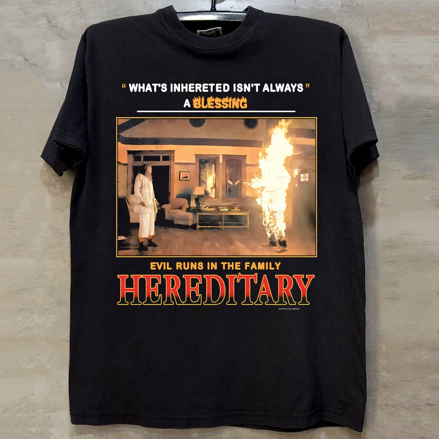 Men's Hereditary Vintage Retro Heavyweight Half-Sleeve T-Shirt Trendy Versatile Portrait Print Short-Sleeved Casual Top.cotton t shirt, 100% cotton tee, soft breathable t-shirt, summer short sleevetops, unisex graphic tee, plus size t shirts             .