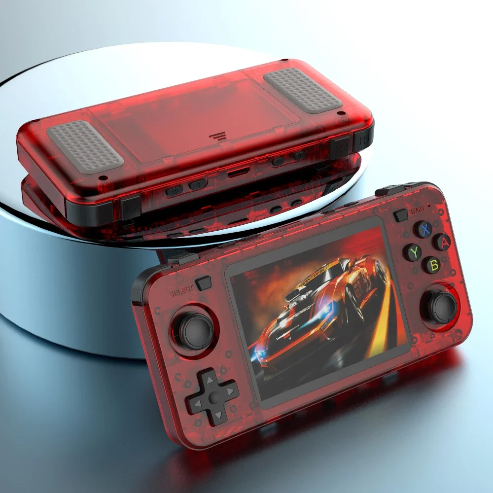 BOYHOM R36H Dual-RAM & véritable Linux ARKOS rétro Console de jeu classique portable 3.5 pouces écran IPS lecteur vidéo portable