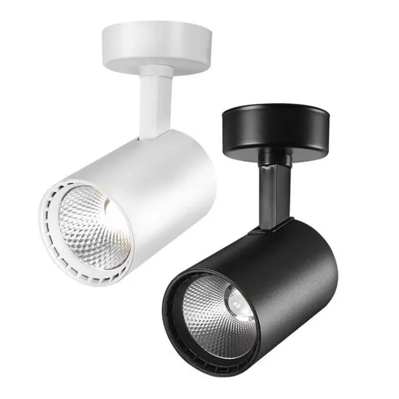 Surface Mounted LED Ceiling Lights 7W 10W 20W 30W COB LED Down light Foldable 360° Rotatable LED Spot lights AC220V 230V