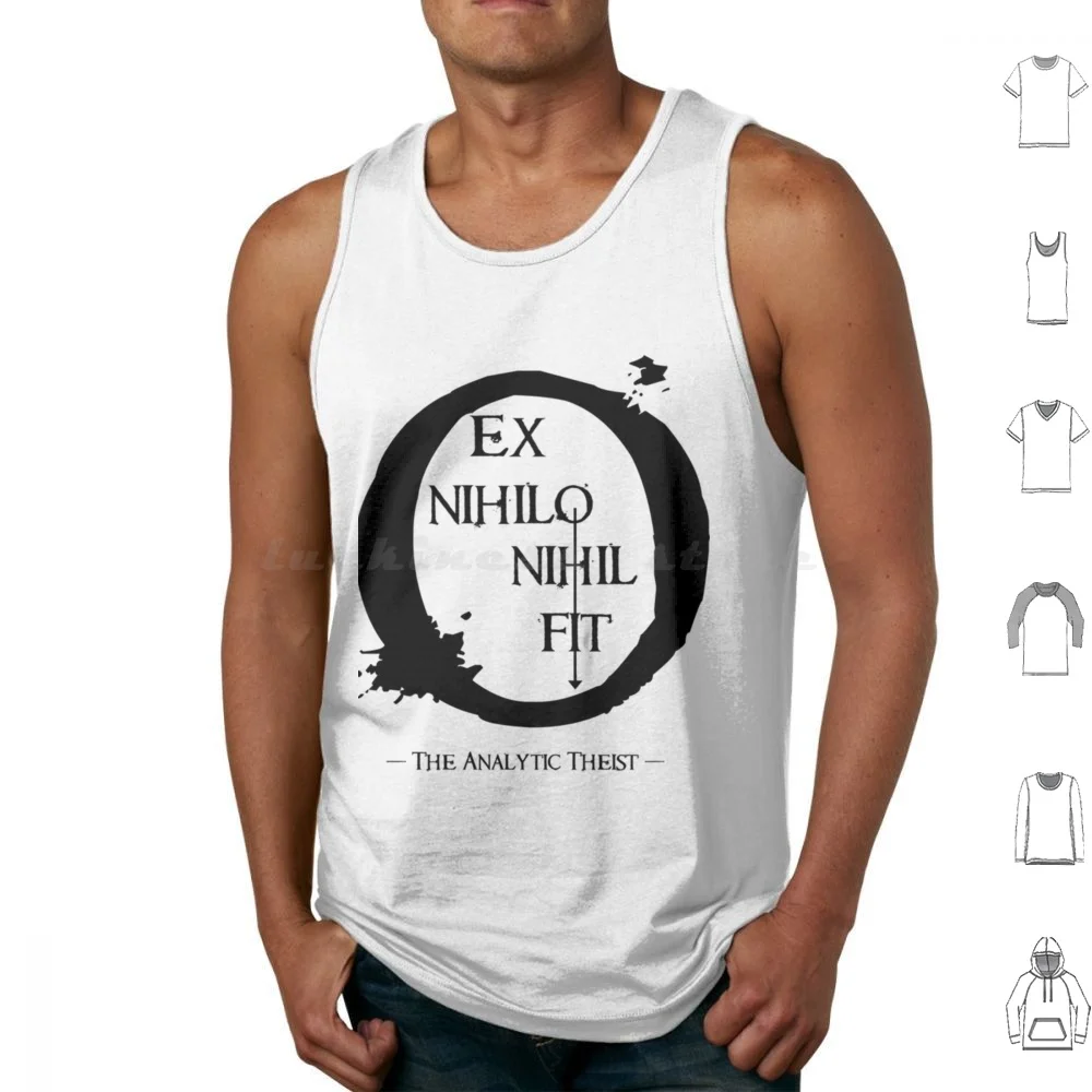 Ex Nihilo Nihil Fit Tank Tops Vest Sleeveless Papa Nihil Cardinal Copia Papa Emeritus Ghost Ghoul Band Nihil Music Ghoulette