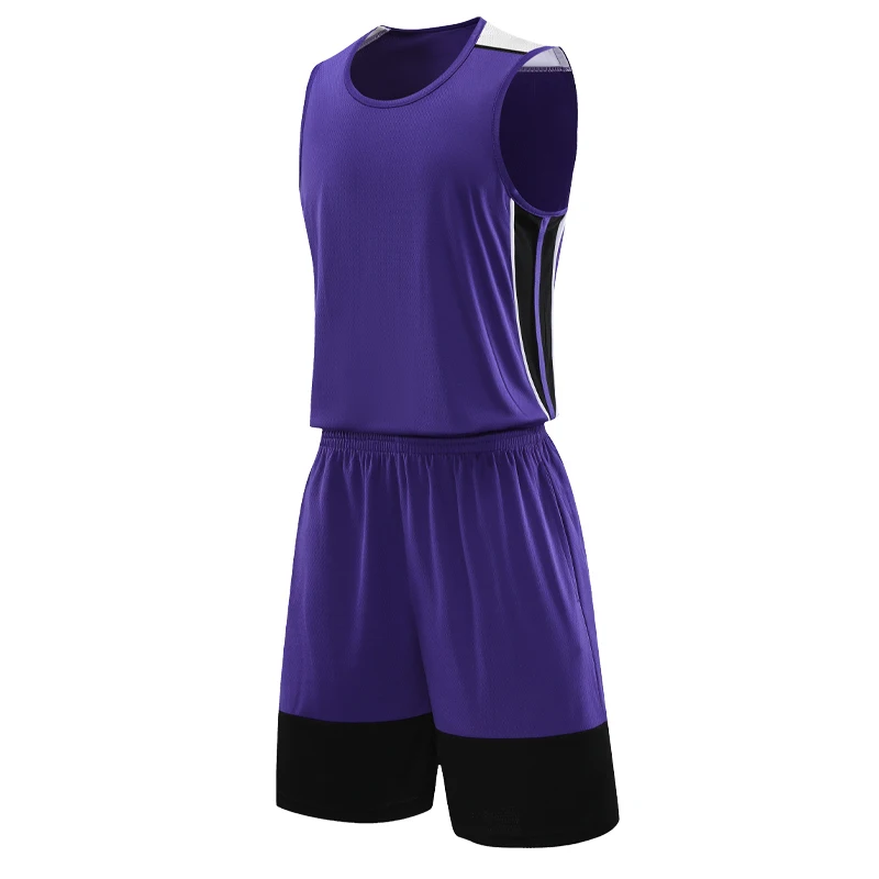 

Basketball Sets Training Polyester Breathable Mesh Club College Team Quick Dry Sportsuits Running Sleeveless Shorts Fashion Sets