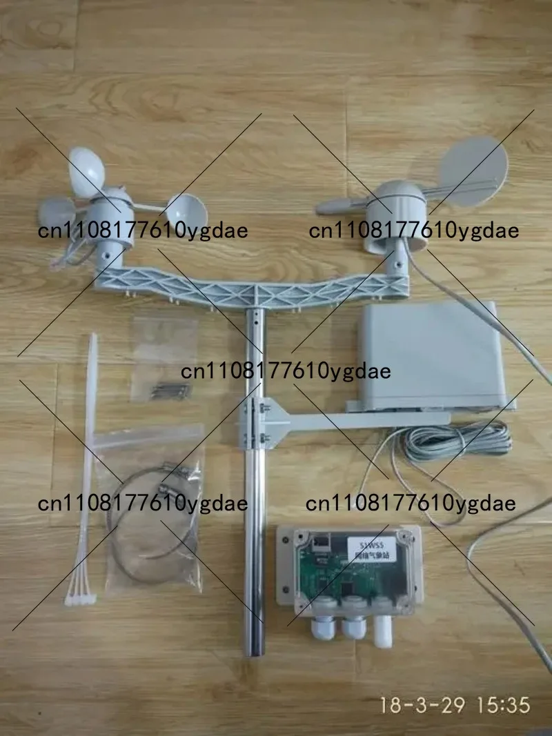 IOT 51WS5 Weather Station 24V Power Supply Support IOT Server Data Network Total Wind Speed Direction and Rainfall