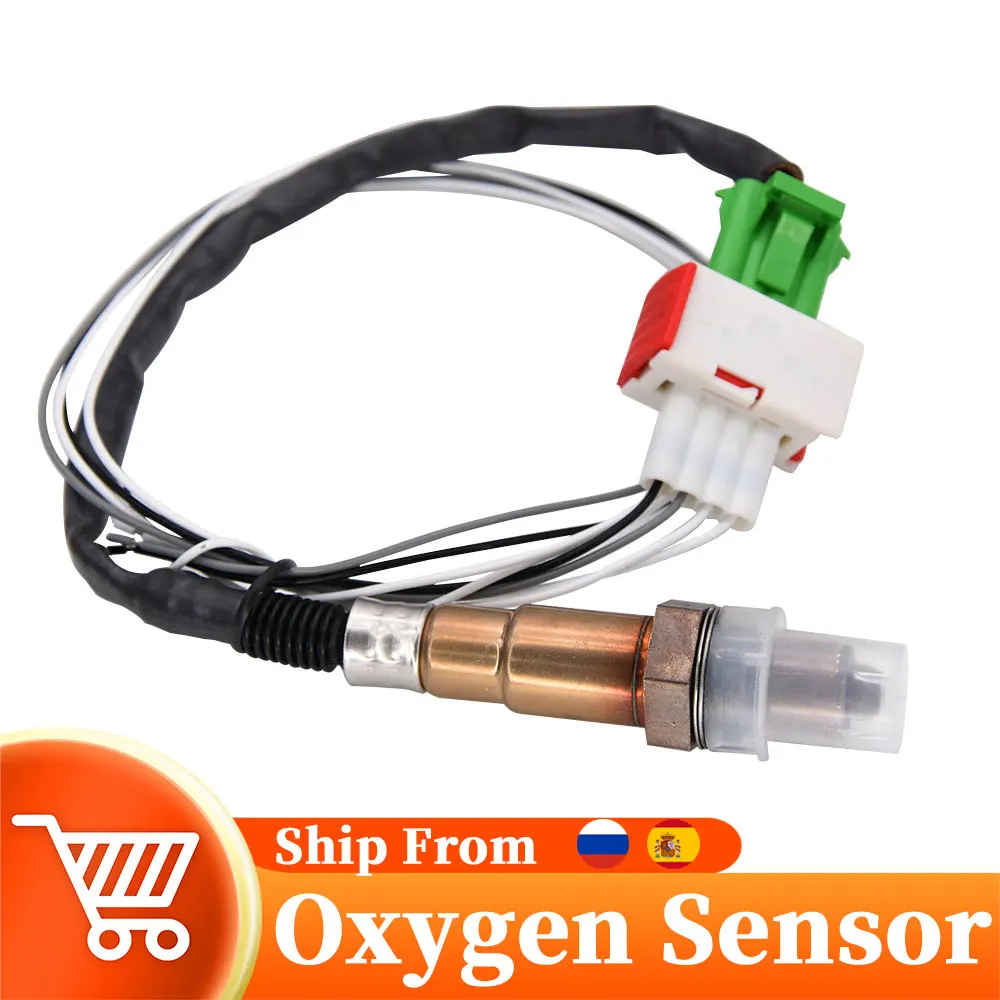 Oxygen Lambda Sensor Universal Oxygen Sensor 4 Cables Narrowband O2 Oxygen Sensor Cars Accessories 0258006028