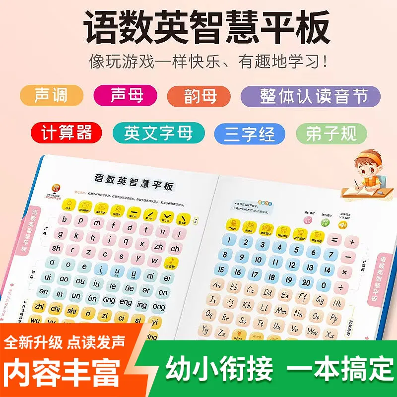 Mathematics, Language, Pinyin & Literacy Enlightenment Audiobook, Early Childhood Cognitive Education, Logical Thinking Training
