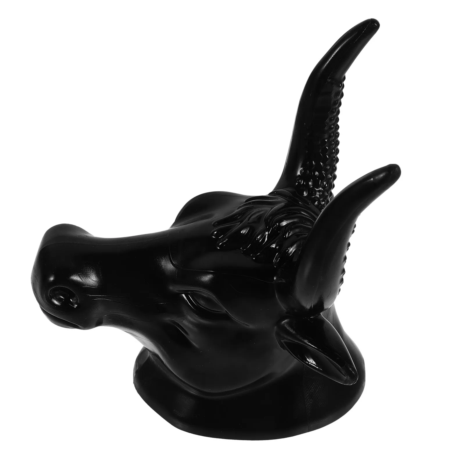 Sturdy Bull Head Guitar Wall Mount ABS Metal Guitar Holder Self-Locking Ukulele Hook Space Saving Organizer Ukulele Wall Hook