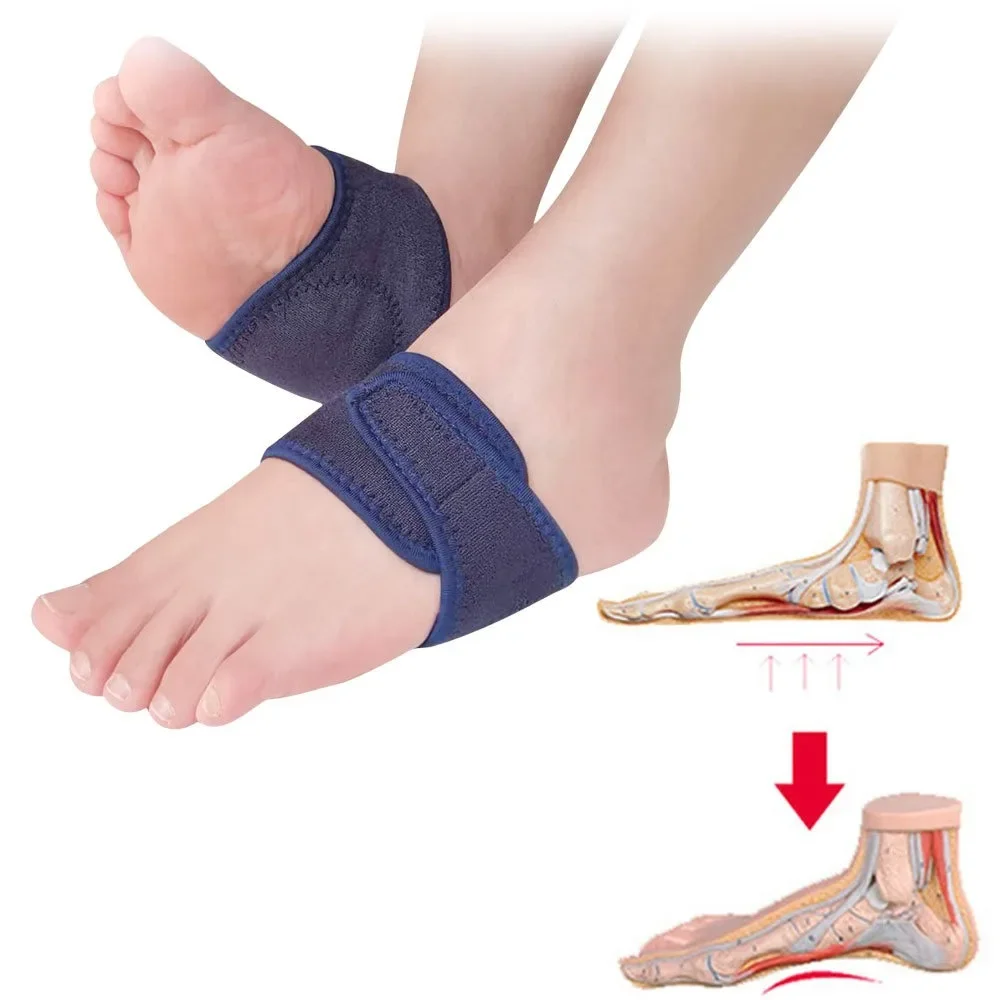 Platvoeten Orthopedische Inlegzolen Bandage Steunzool Fasciitis Plantaris Hiel Pijn Hulp Voet Gedempte Gezondheid Voetverzorgingsproducten