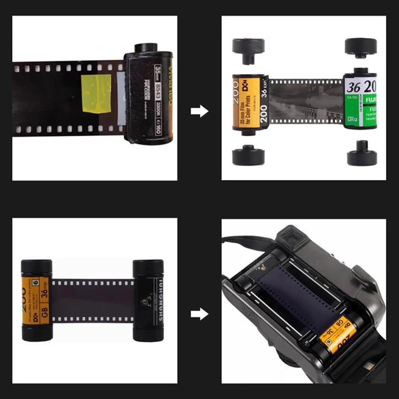 Description Picture 5 of item135 To 120 Film Adapter Canister Converter Panorama Camera 35mm To 120 Film Canister