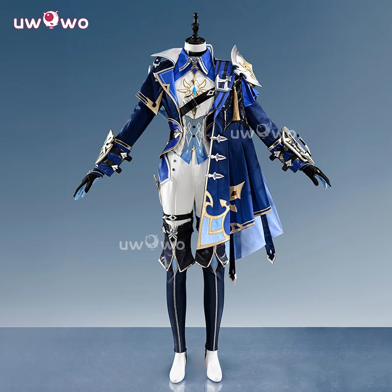 UWOWO Lohen Cosplay Collab Series: Game Genshin Imapct Lohen Cosplay Costume Deluxe Cosplay Male Cosplay  Halloween Costume