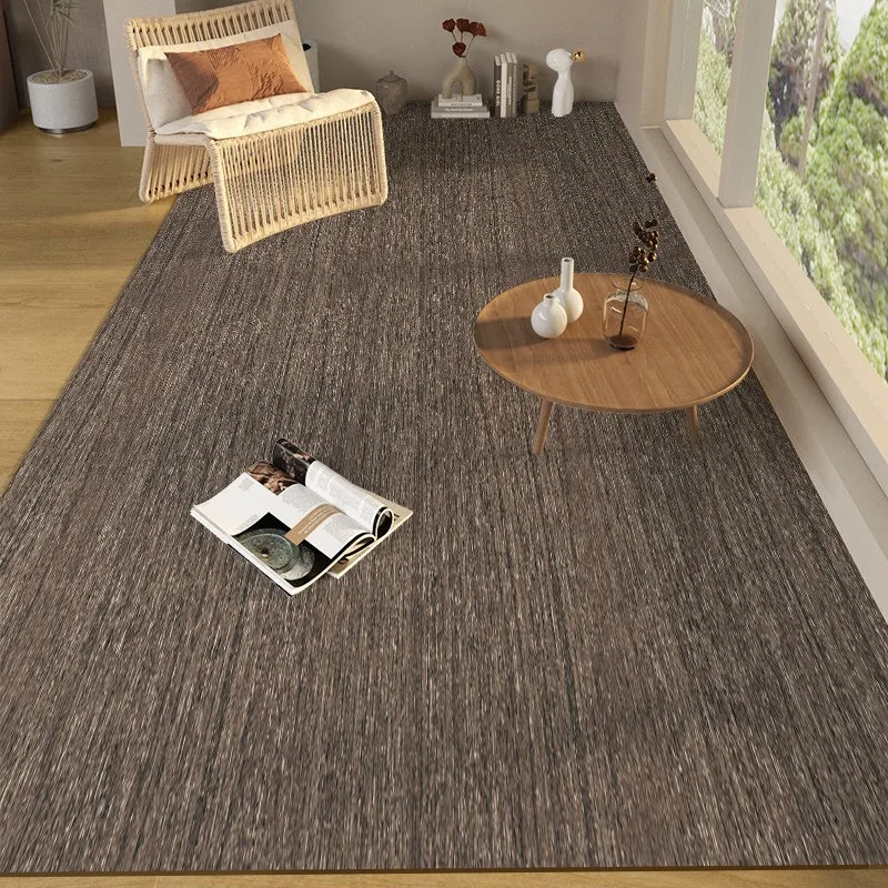Balcony Carpet Wood Grain Pvc Leather Carpet Sun-Resistant Stain-Resistant Floor Mat Waterproof Washable Rug Kitchen Mats Tapete