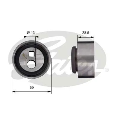 Store code: T41130 for the camshaft tensioner bearing P106 II 1.5D (96 ) SAXO 1.5D (96 ) SAXO 1.5D (96 04) XSARA 1.5D (96 04) XSARA 1.5D (97 00)