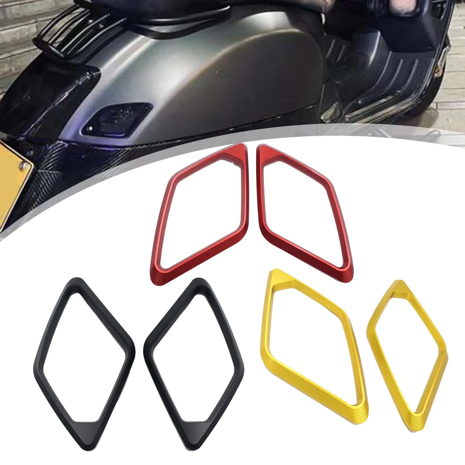 

Крышка указателя поворота мотоцикла, задняя крышка индикатора, простая установка, многоразовые, прямая замена для GTS 250 300