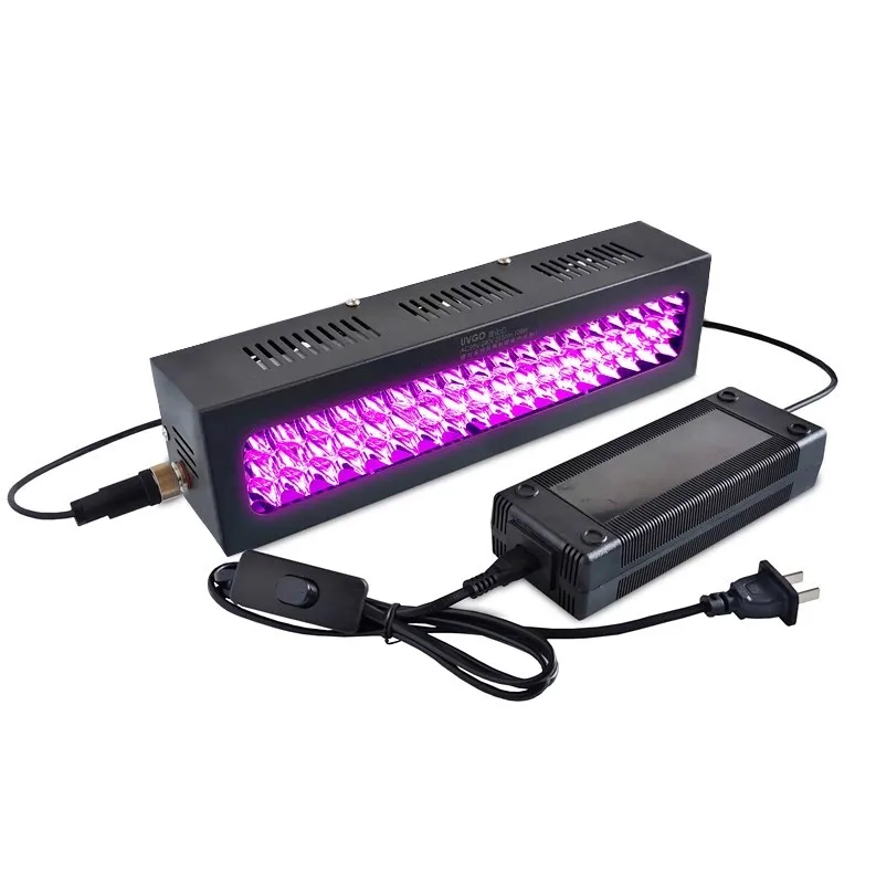 1080WAir تبريد LED مصباح الأشعة فوق البنفسجية 36nm 39nm 405nm Led عالية الطاقة الأشعة فوق البنفسجية الصلبة طلاء حبر الأخضر النفط الطباعة لوحة كشف الخلل