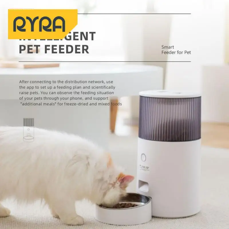 Intelligent Pet Feeder Timing Automatic Feeder Smart Application Pet Feeder 2.5l Dog Food Cat Food Feeder Pet Supplies