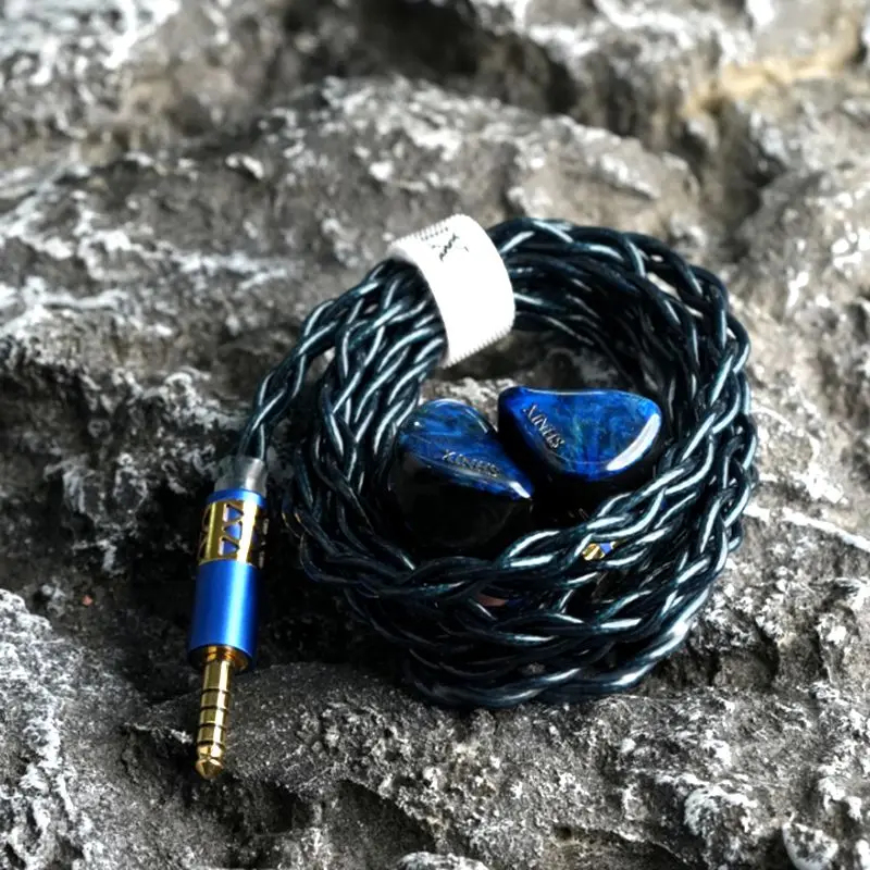 سماعات أذن XINHS HS98 الرائدة - 1DD+4BA+2EST - غلاف ياقوتي - صوت دافئ وشفاف - درجة HiFi Audiophile #6