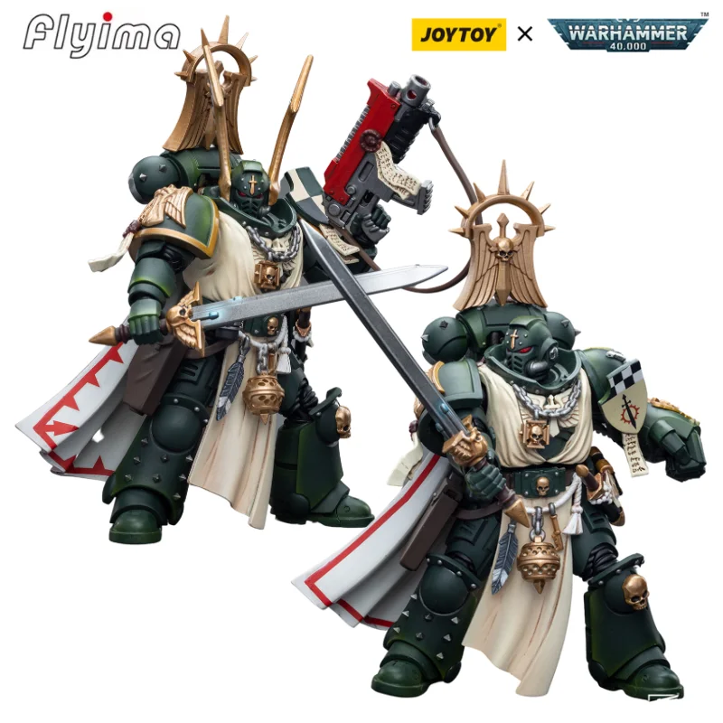 [IN-STOCK] JOYTOY 1/18 Action Figures Ultramarines Power Fist Dark Angels Master Lazarus Collection Model Gift Free Shipping