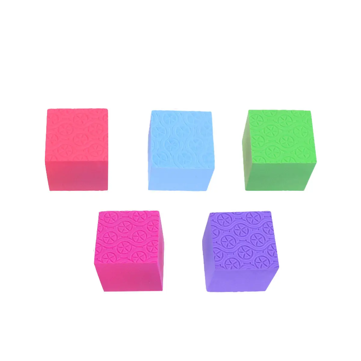 10Pcs Colorful Eva Foam Cube Blocks 7Cm Random Color Kids Learning Aid DIY Craft Cube Puzzle Educational Small Block Development