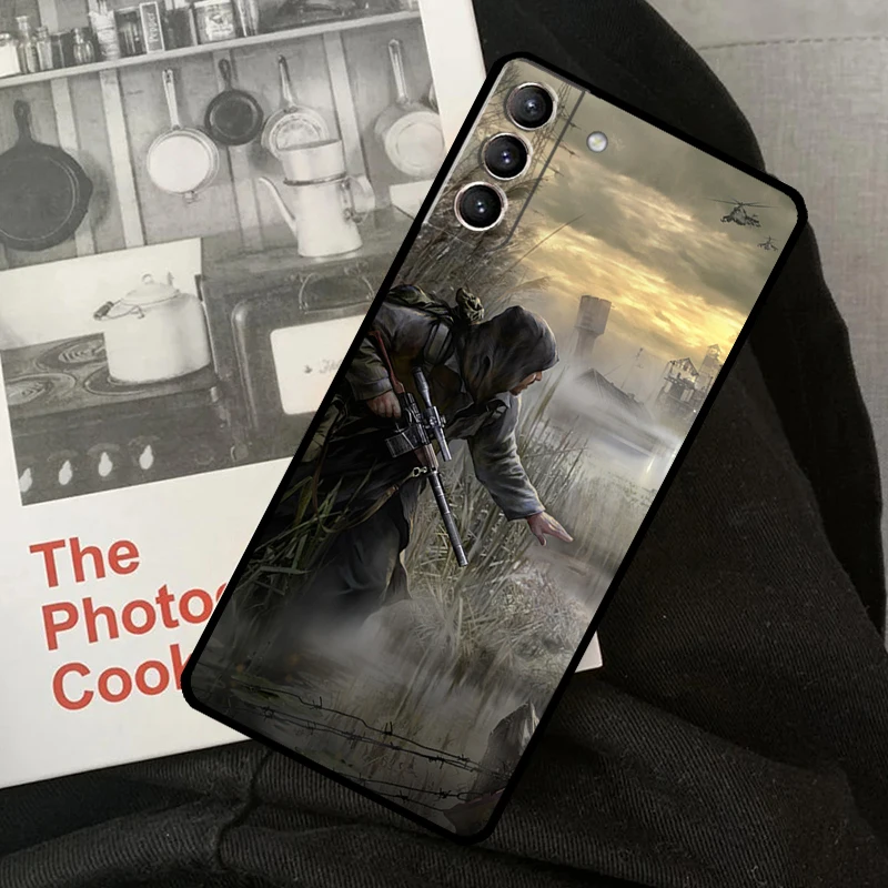 Stalker Clear Sky Phone Case For Samsung Galaxy S24 S22 S23 Ultra S20 S21 S24 FE S9 S10 Note 10 Plus 20 Ultra